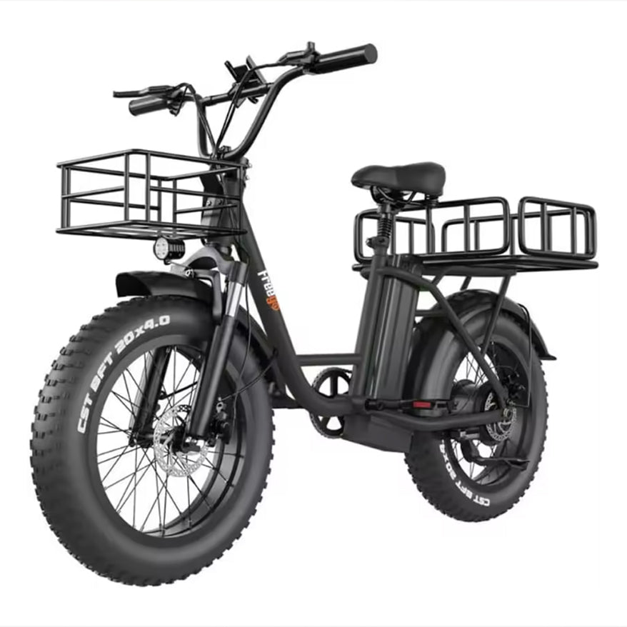 Electric Cargo Bike Fat Tire