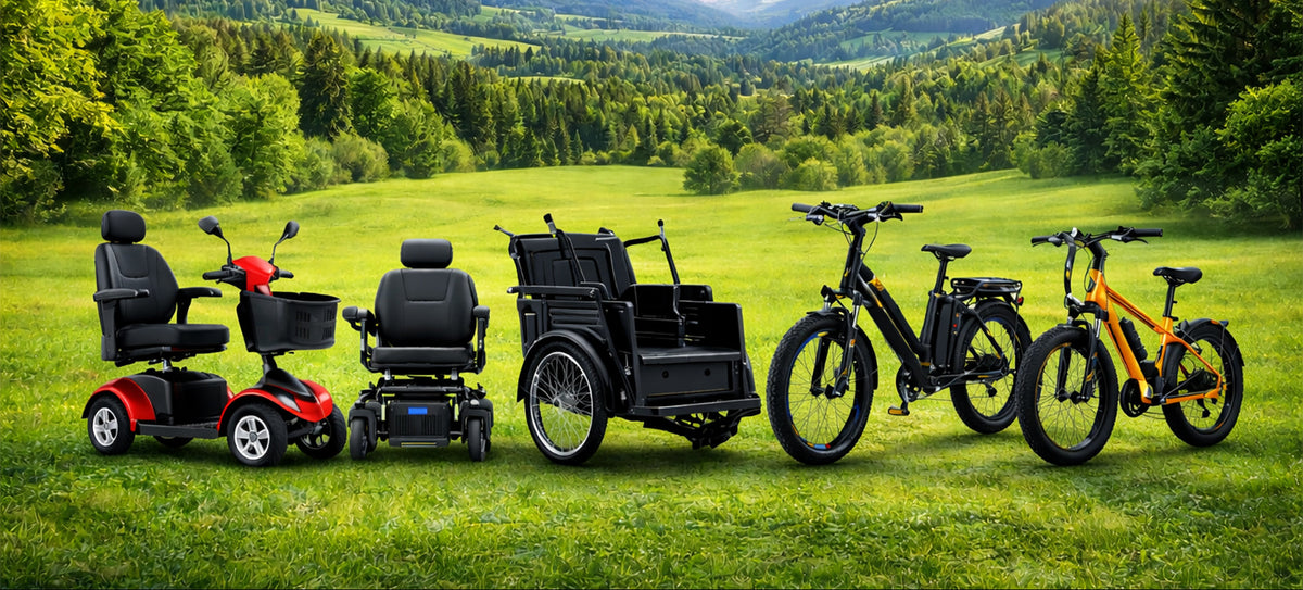 Ever Ride USA – Electric Mobility Scooters, Wheelchairs & E-Bikes