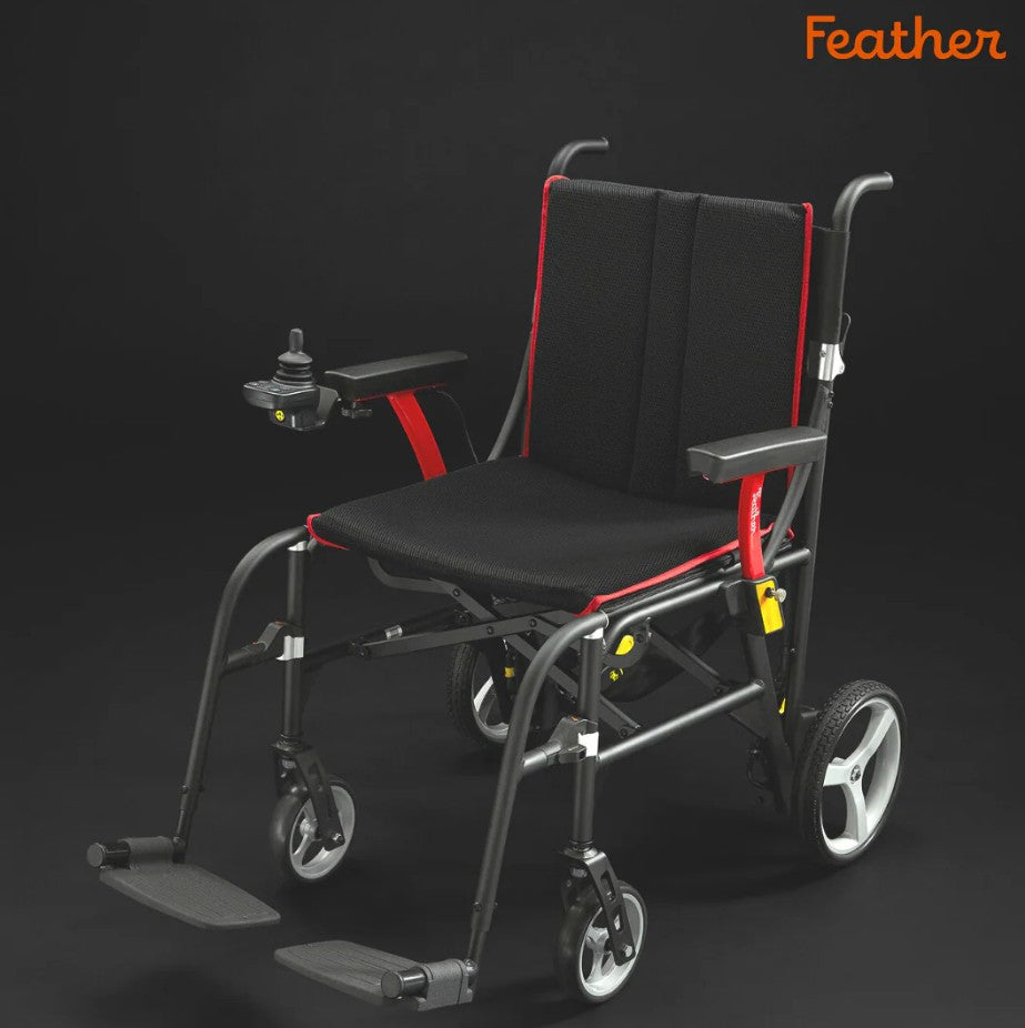 Feather Power Chair Ultra Light Electric Wheelchair - 33 lb