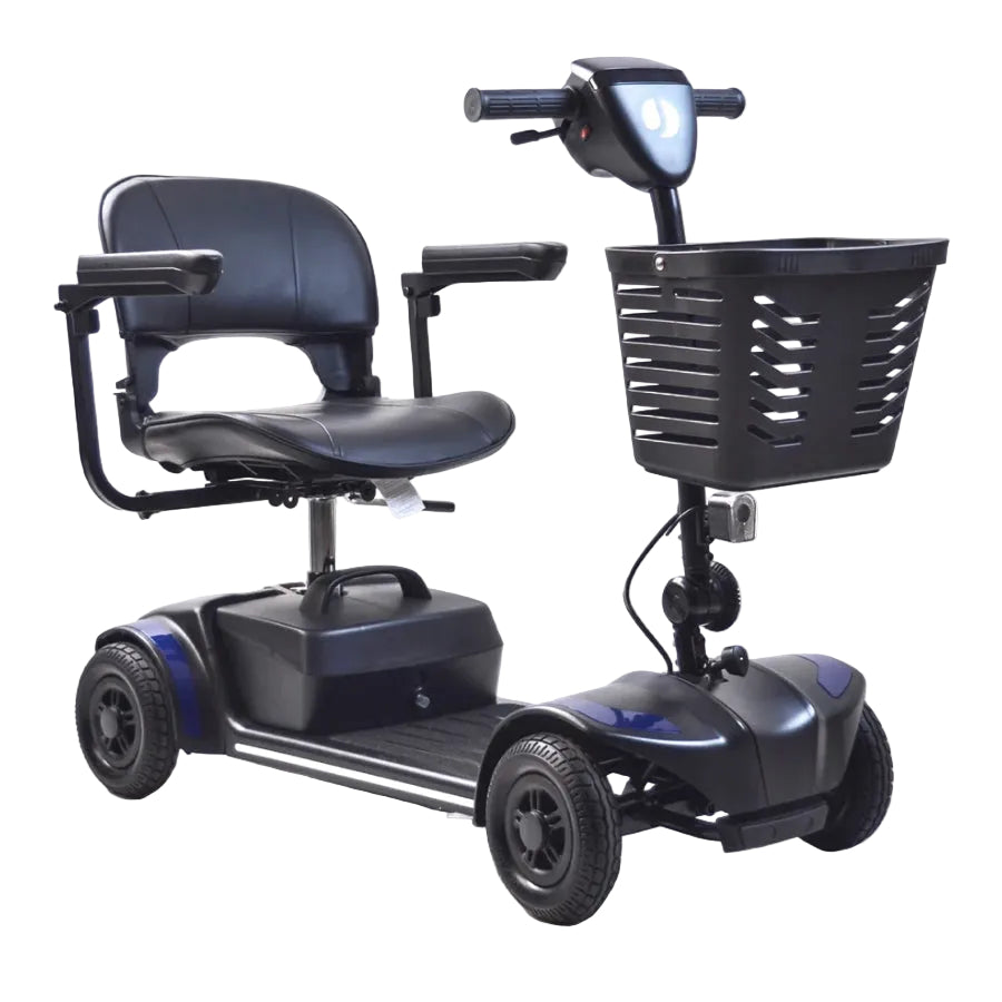 Journey Adventure 4 Wheel Mobility Scooter in blue