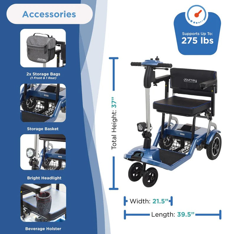 Journey So Lite Folding Electric Scooter | Compact & Portable