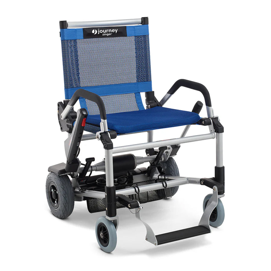 Journey Zinger® Lightweight Folding Power Wheelchair