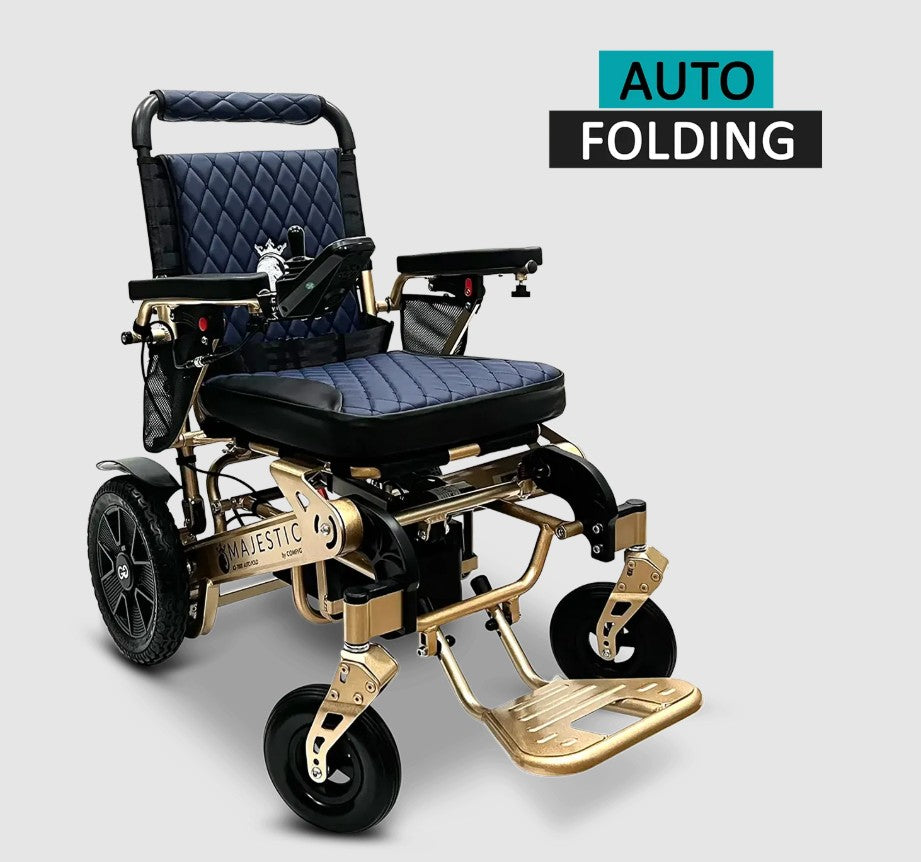 MAJESTIC IQ-7000 Auto Folding Remote Controlled Electric Wheelchair