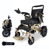 ComfyGO MAJESTIC IQ-7000 Silla de Ruedas Eléctrica Plegable Automática Controlada por Control Remoto + Motor Sin Escobillas
