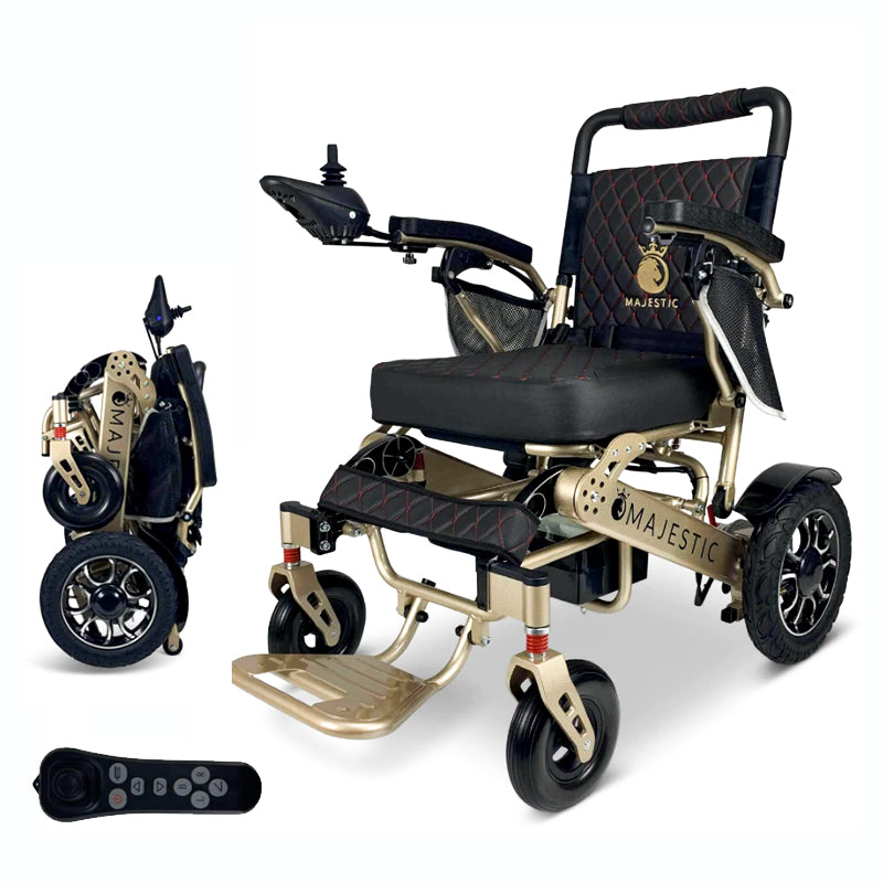 MAJESTIC IQ-7000 Auto Folding Remote Controlled Electric Wheelchair