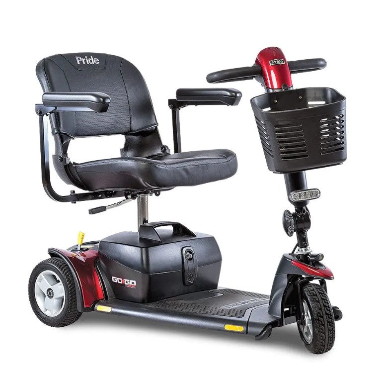 Pride Go Go Sport 3-Wheel Mobility Scooter (Portable)