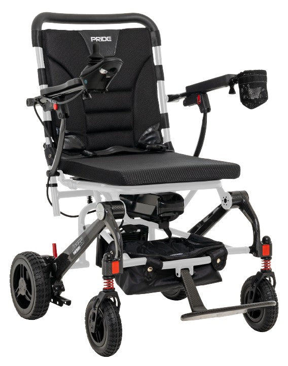 Pride Jazzy Carbon Travel Folding Power Wheelchair