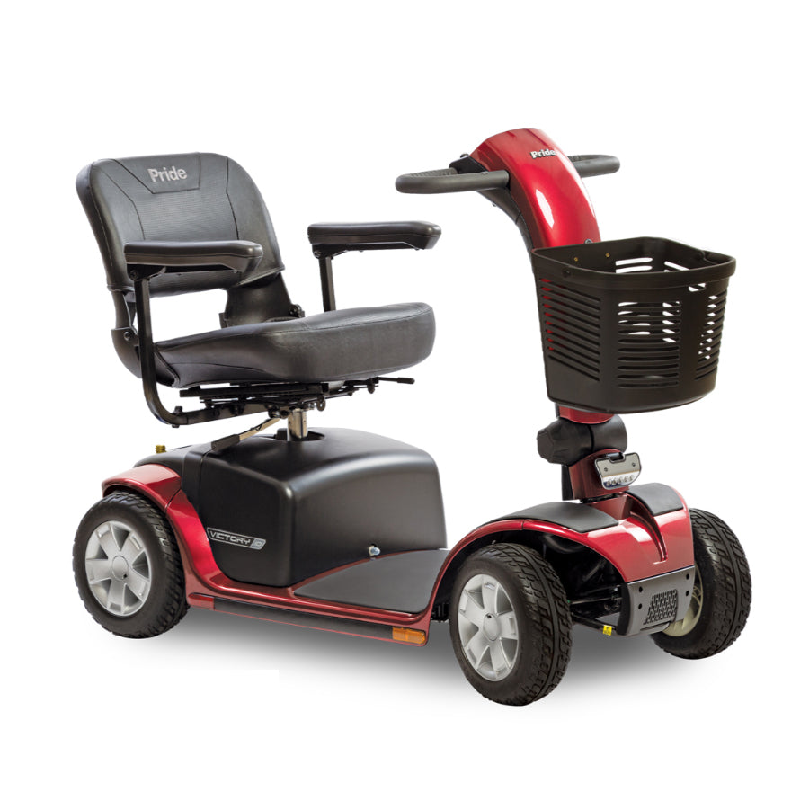 Pride Victory 10 4-Wheel Mobility Scooter | EZ Turn