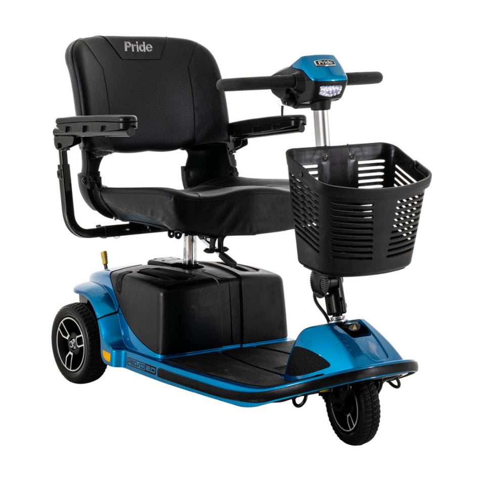 Pride Revo 2.0 3-Wheel Mobility Scooter