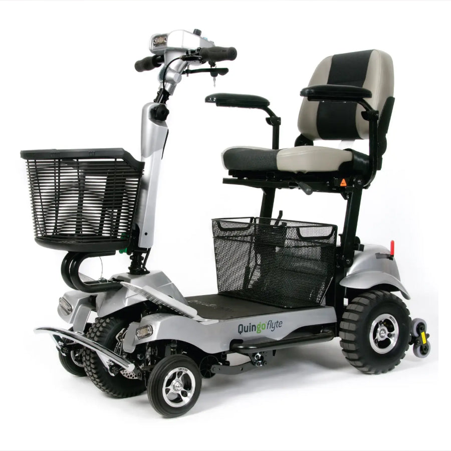 Quingo Flyte Mobility Scooter with MK2 Self Loading Ramp
