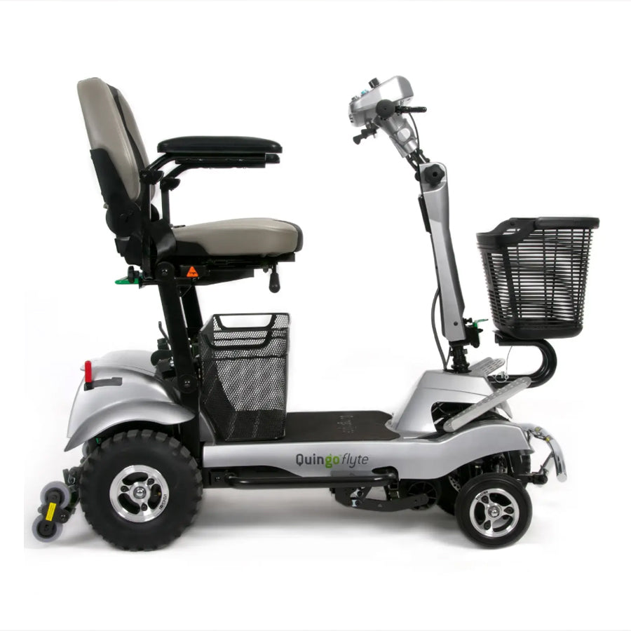 Quingo Flyte Mobility Scooter with MK2 Self Loading Ramp